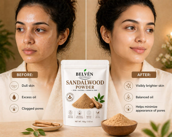Sandalwood powder