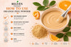 Orange peel powder