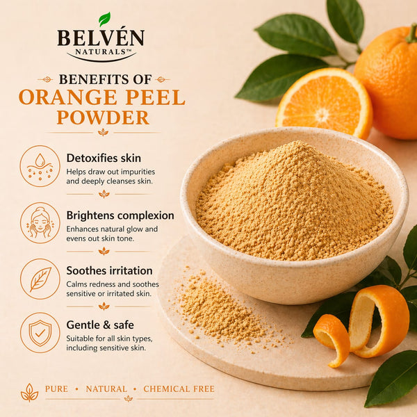 Orange peel powder