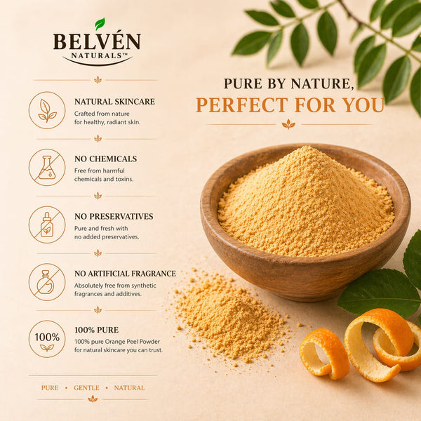 Orange peel powder