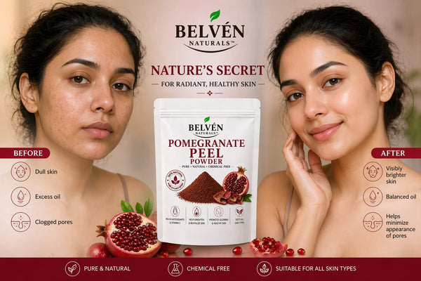 Pomegrante peel powder