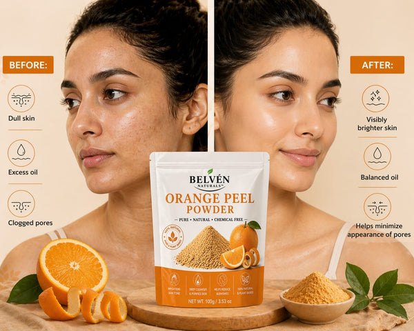 Orange peel powder
