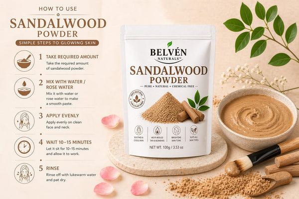 Sandalwood powder