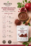 Pomegrante peel powder
