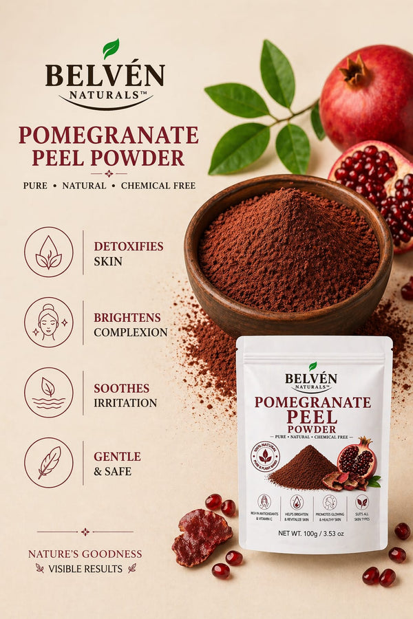 Pomegrante peel powder