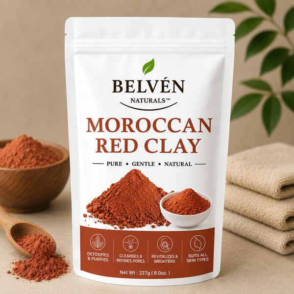 Moroccan red clay